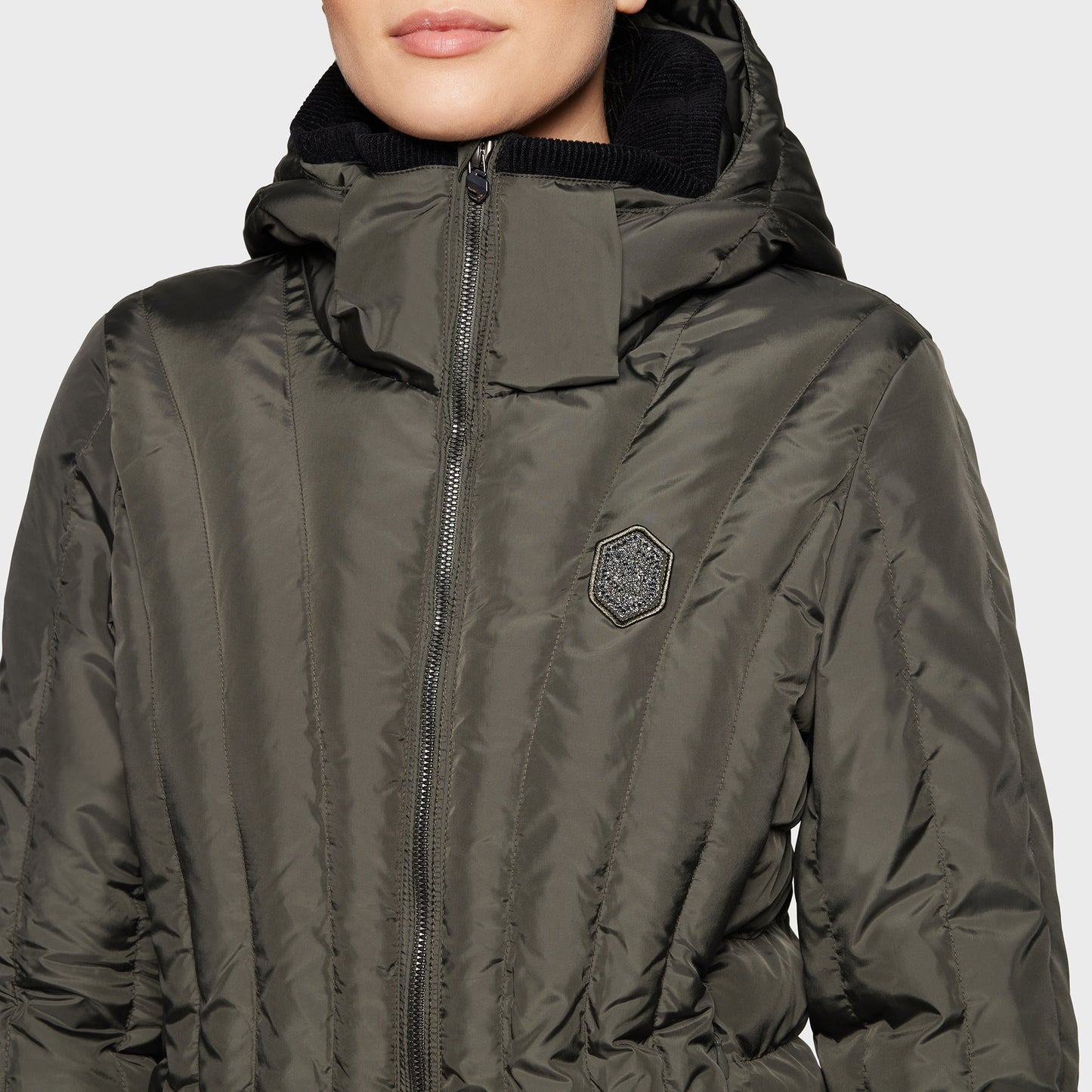 Samshield Down Jacket Ladies Courchevel Dark Forest