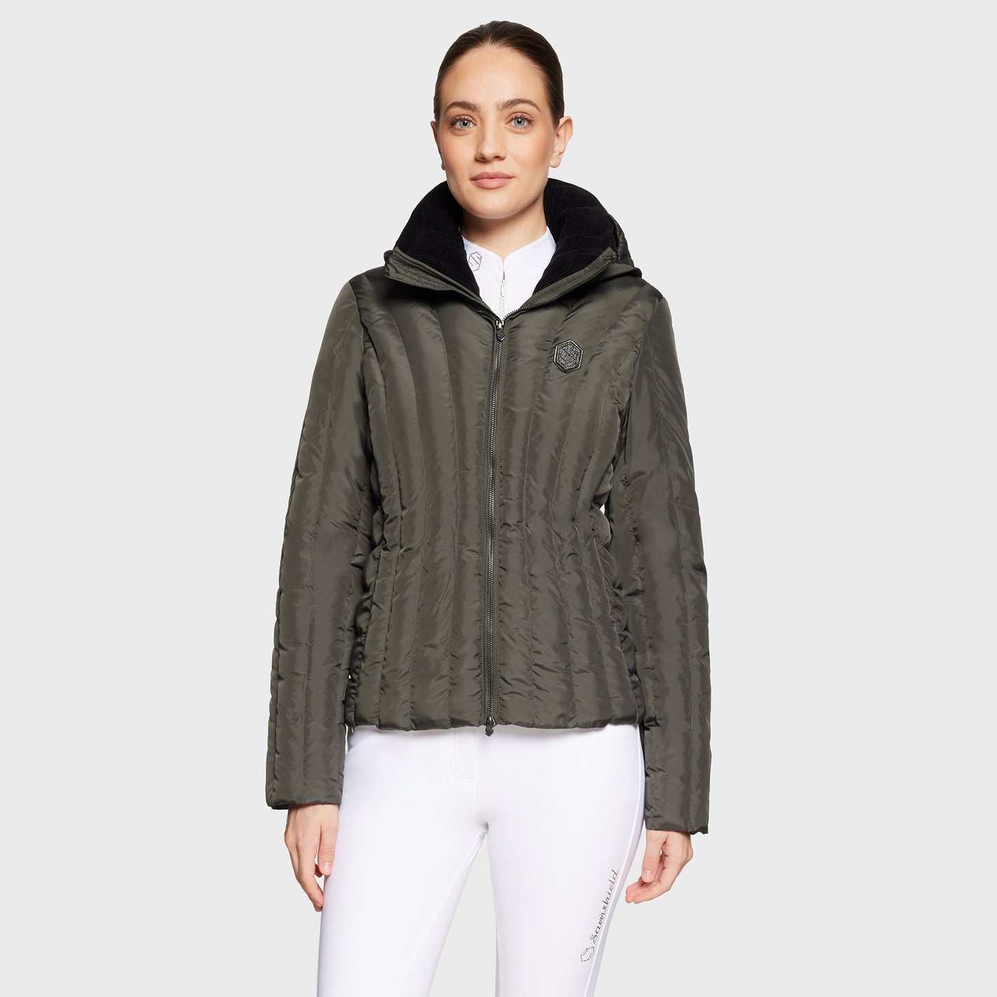 Samshield Down Jacket Ladies Courchevel Dark Forest