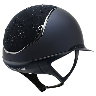 Samshield 2.0 Miss Shield shadowmatt riding helmet Crystal Bloom Navy