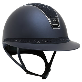 Samshield 2.0 Miss Shield shadowmatt riding helmet Crystal Bloom Navy