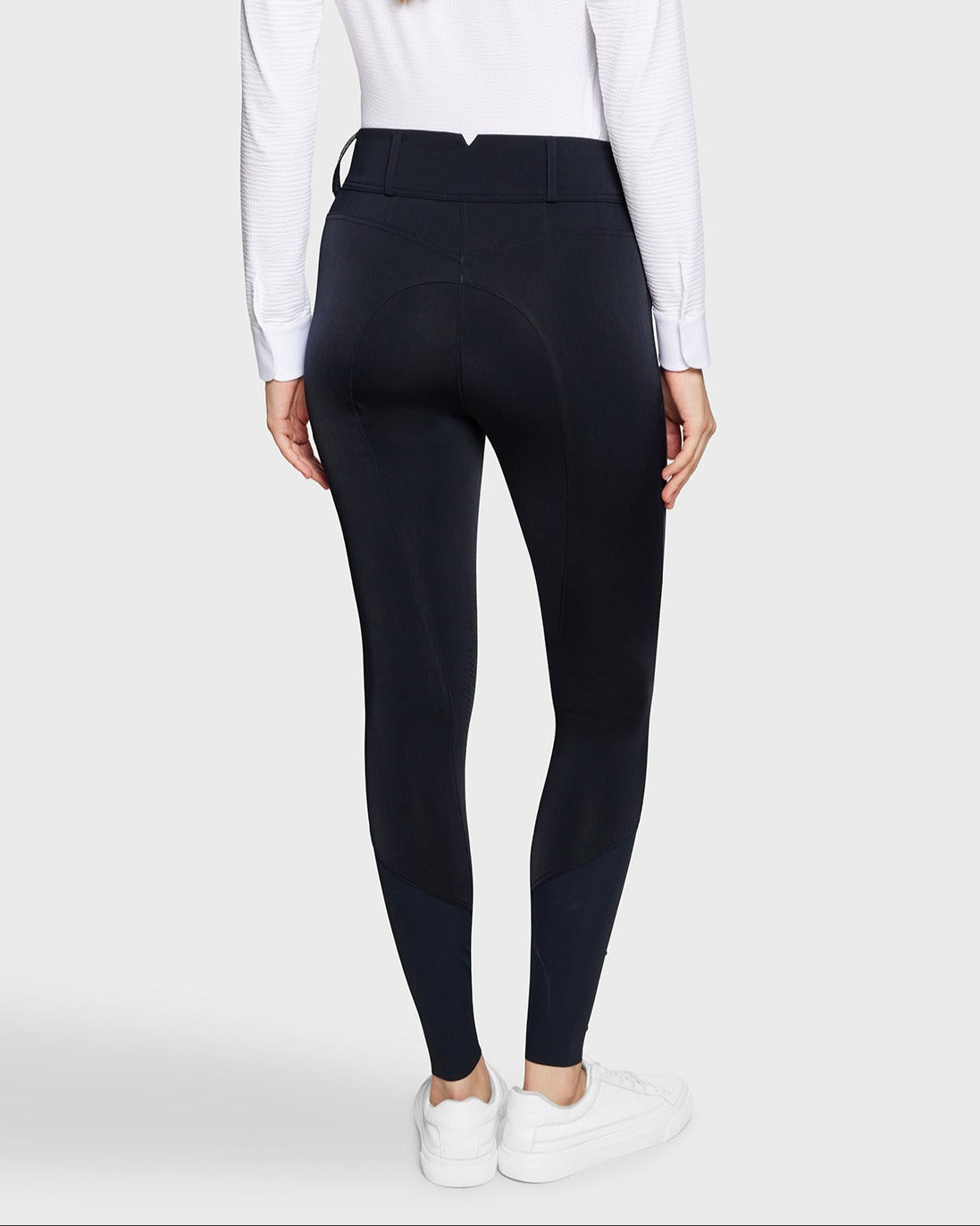 Samshield Riding Breeches Knee Grip Ladies Tamara Winter Navy