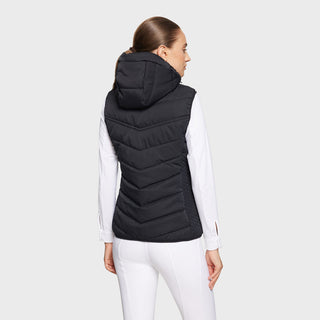 Samshield quilted vest women Val D' Isere Black