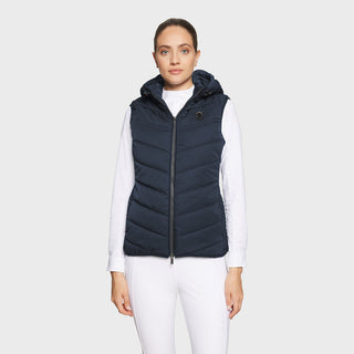 Samshield quilted vest women Val D' Isere Navy