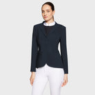 Samshield Paardrijjasje Dames Victorine Crystal Fabric Navy Navy