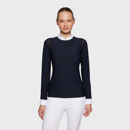 Samshield Competition Shirt Long Sleeves Women Ysee Navy