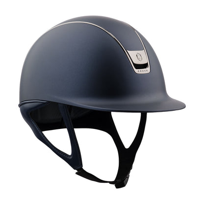 Samshield 2.0 Shadowmatt Riding Helmet 5 crystals Navy