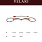 Velari Loose Ring Snaffle Single Jointed Sweet Copper 14 mm