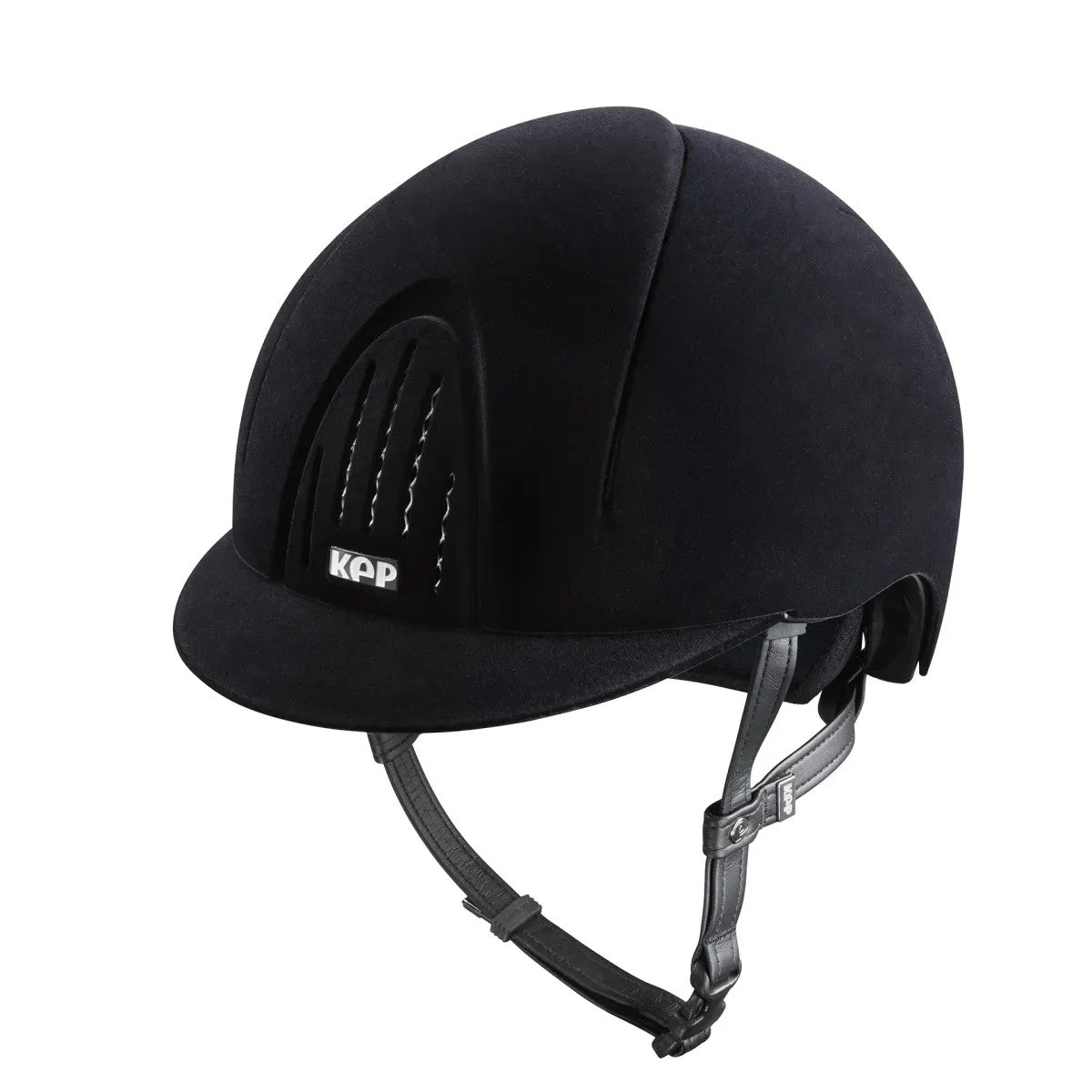 Kep Italia Paardrijhelm Smart Nova Velvet Zwart