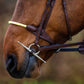 TRUST bridle St. Gallen rope noseband silver buckles Brown
