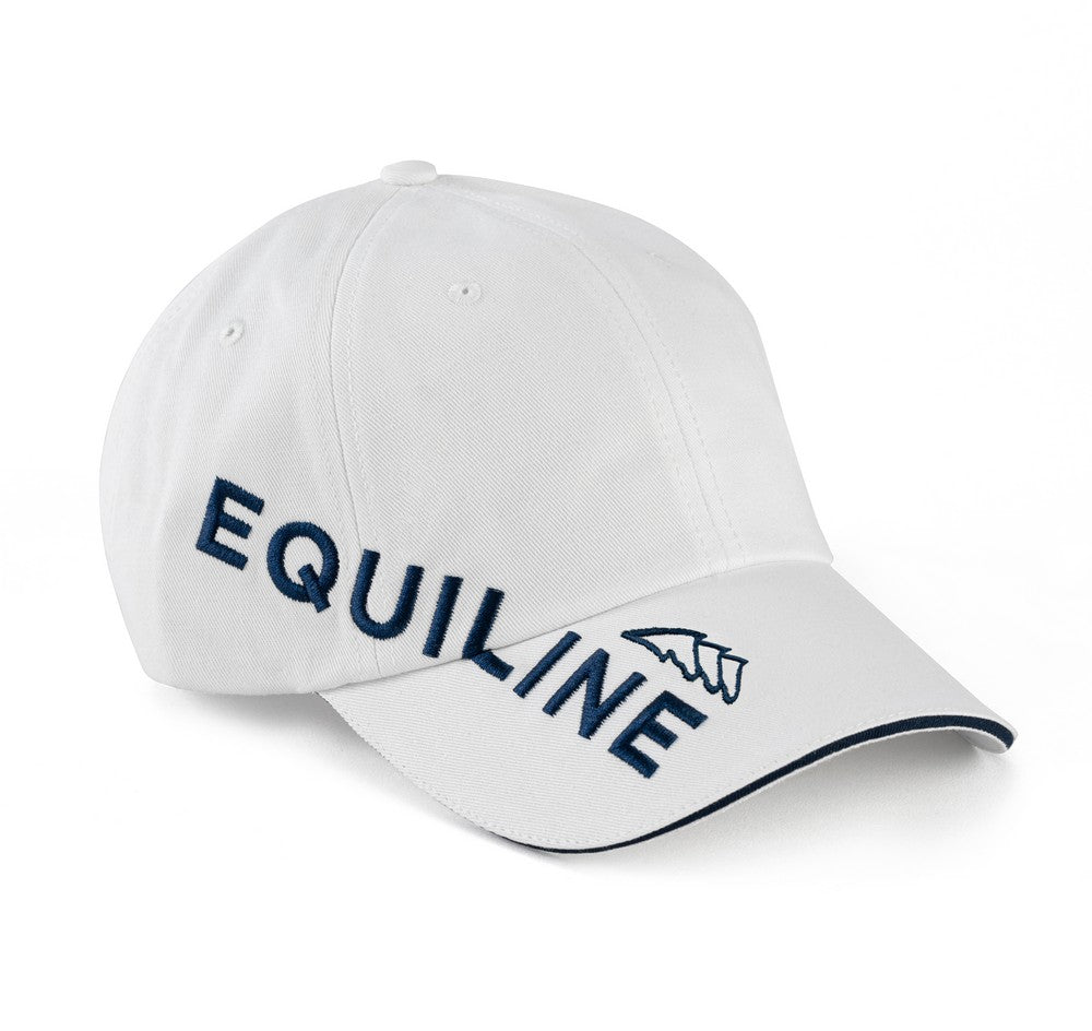 Equiline Adjustable Cap Charlie White