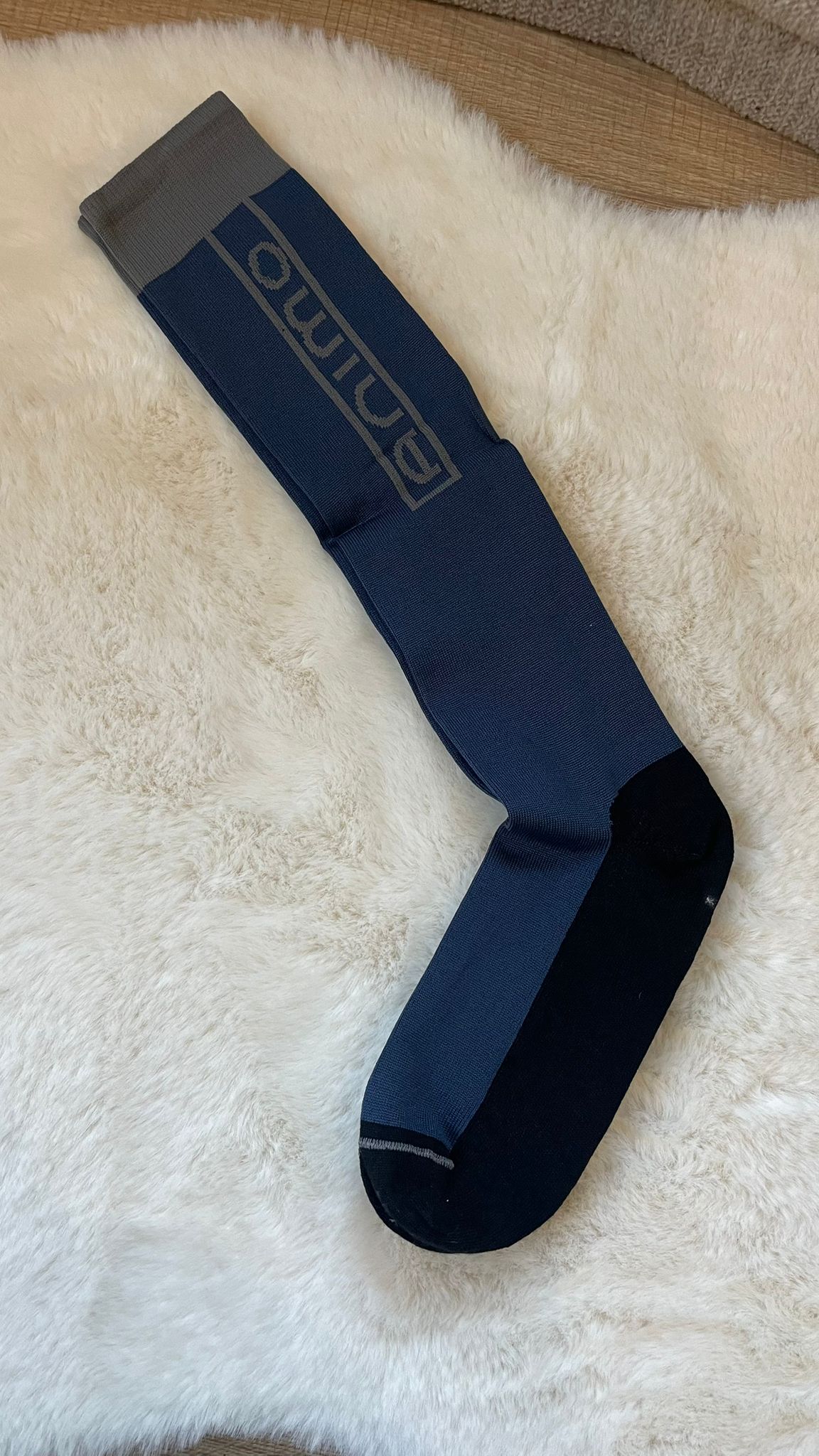 Animo hoge paardrijsokken Talos Blauw