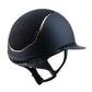 Samshield 2.0 Paardrijhelm Miss Shield Alcantara Black Chrome Navy