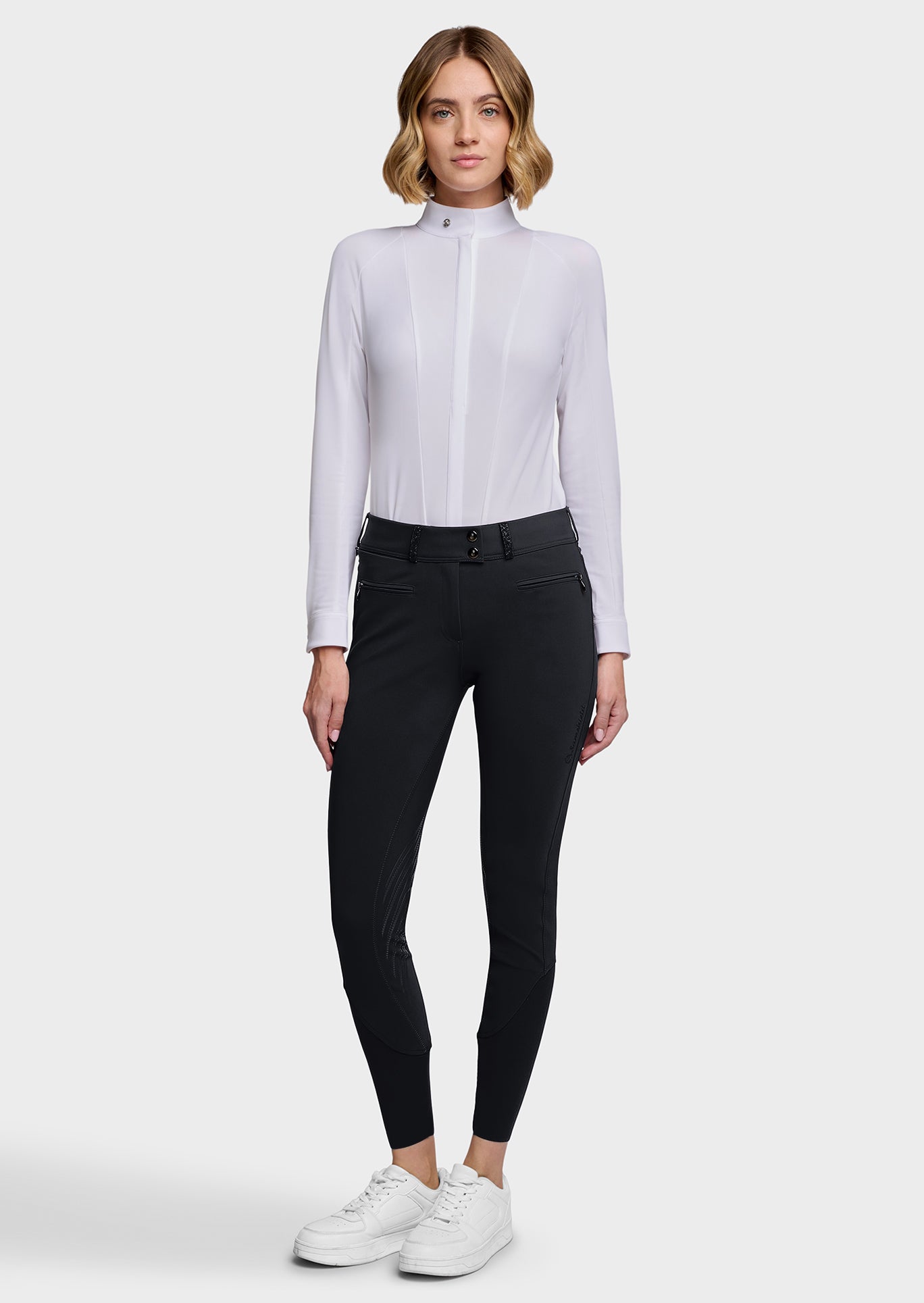 Samshield Breeches Knee Grip Women Chloe Crystal Black
