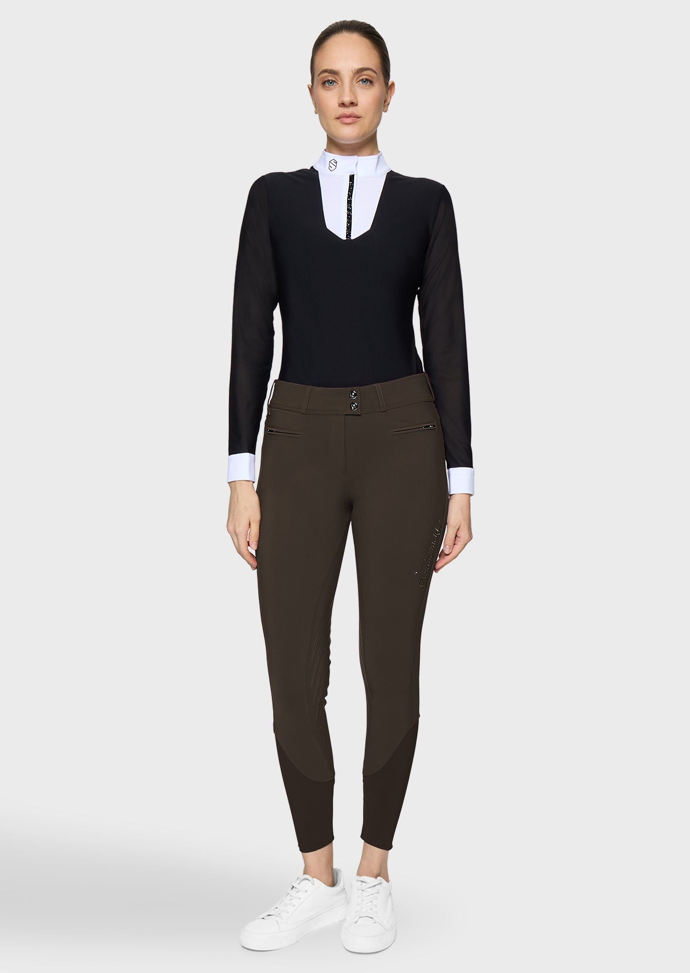 Samshield Breeches Knee Grip Women Clara Floral Mocha
