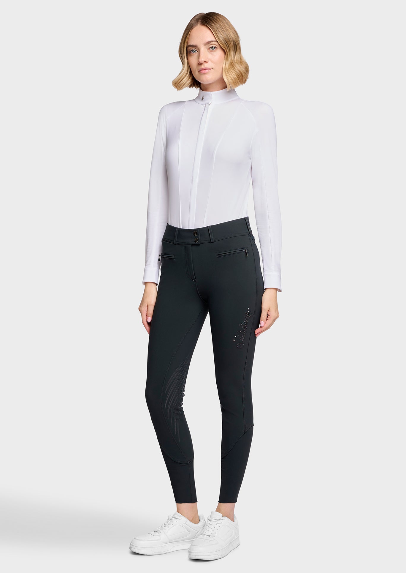 Samshield Breeches Knee Grip Women Clara Floral Moonless Night
