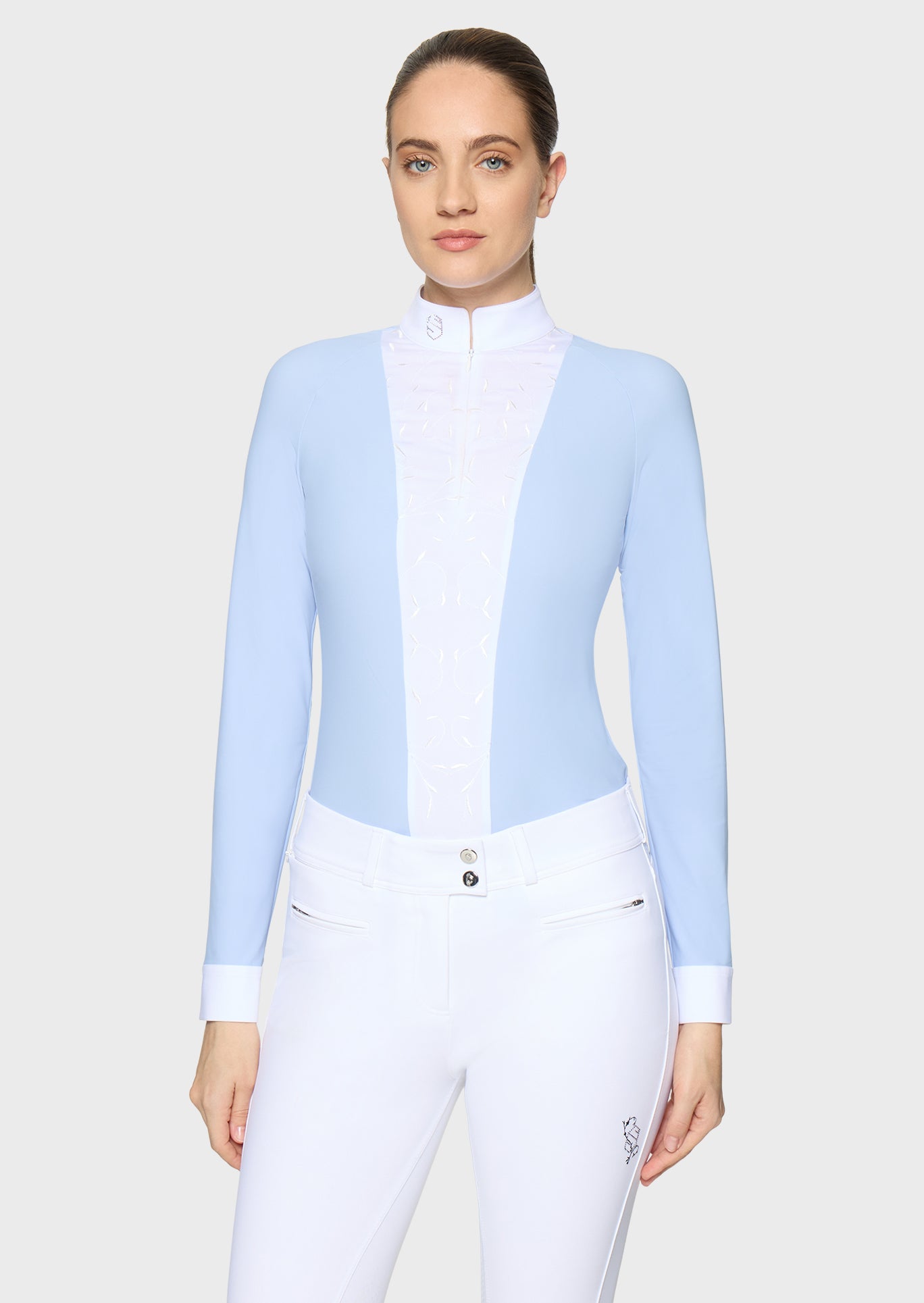Samshield Show Shirt Long Sleeve Women Colette Cashmere Blue