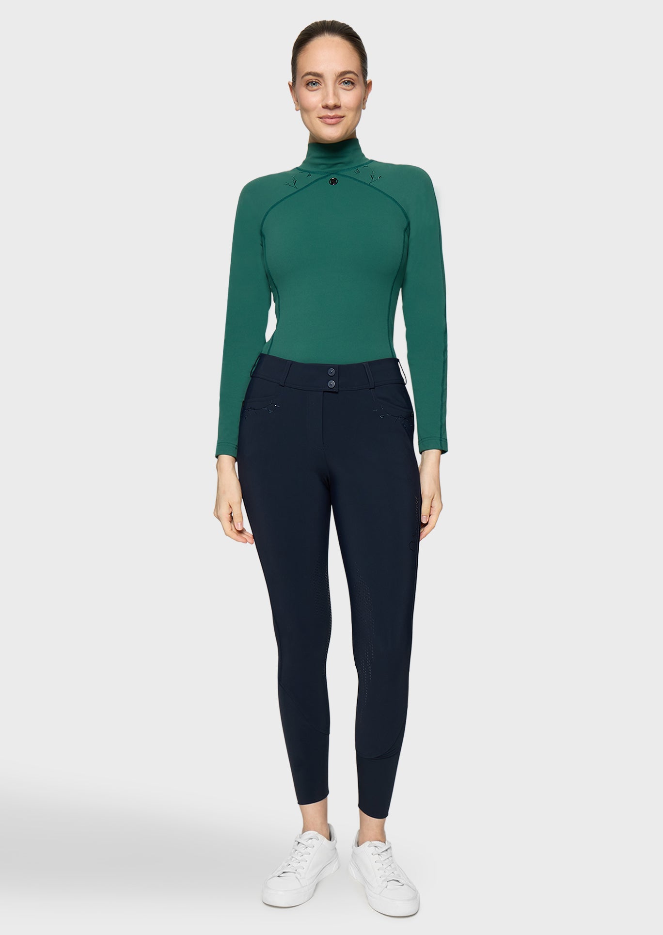 Samshield Breeches Knee Grip Women Delice Floral Navy
