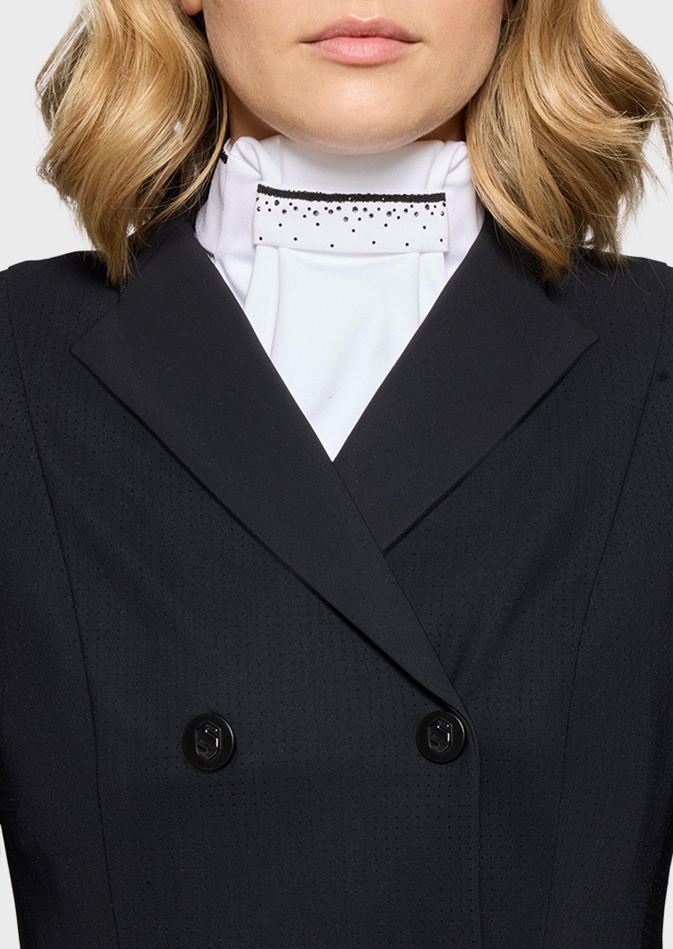 Samshield Plastron Crystal Fabric Jet Black