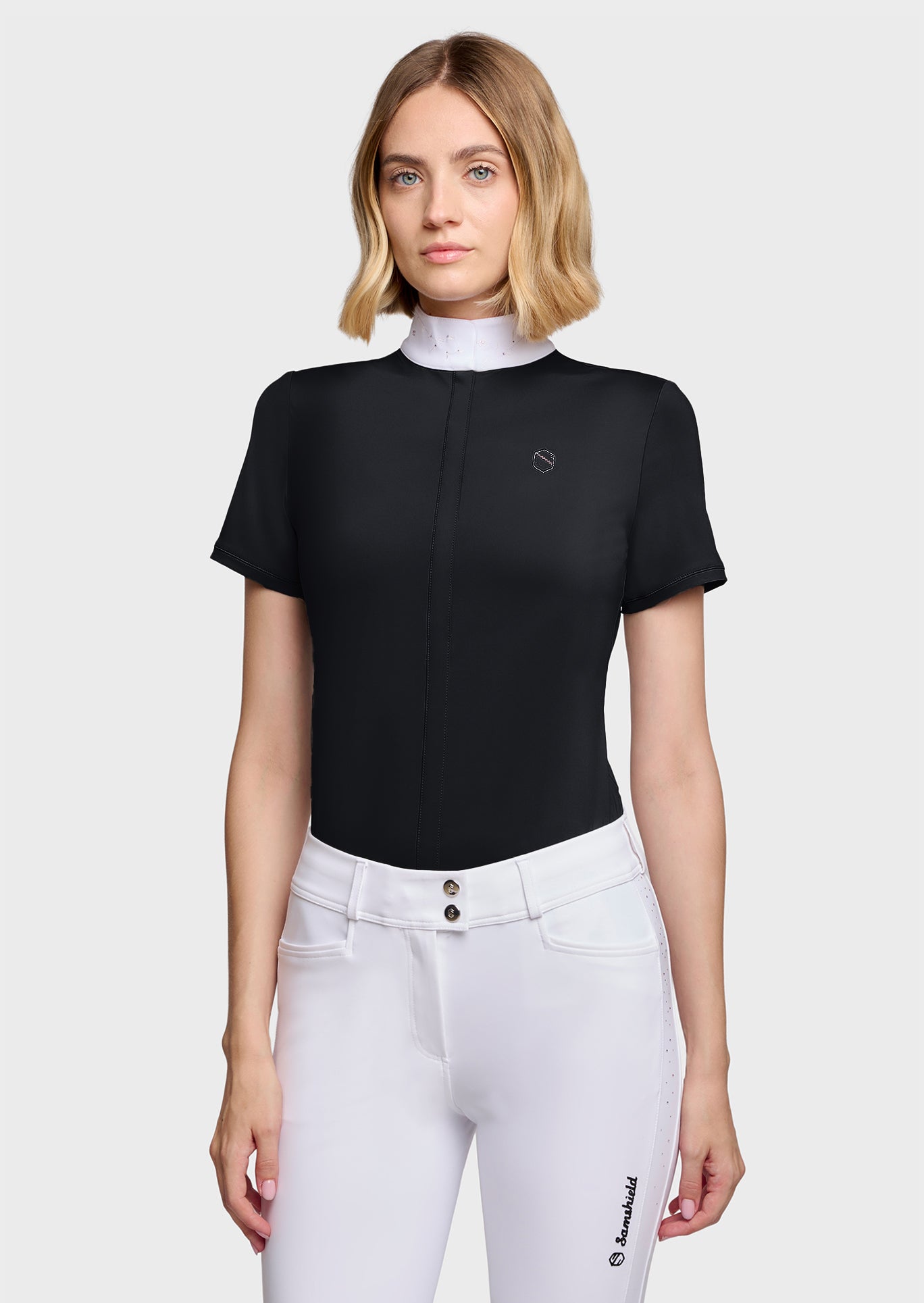Samshield Show Shirt Short Sleeve Women Rosaline Black
