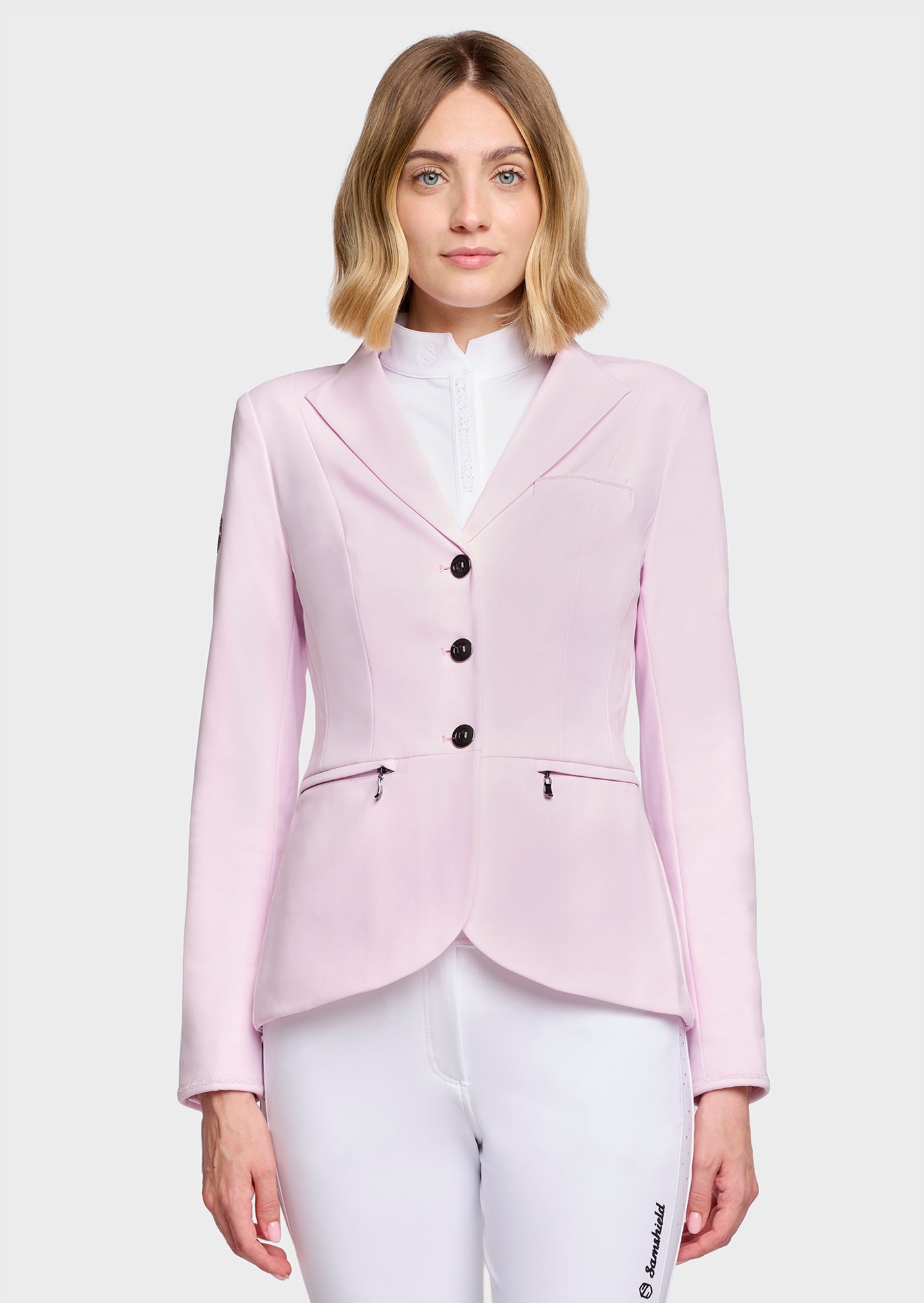 Samshield Show Jacket Women Victorine Crystal Fabric Cosmic Pink
