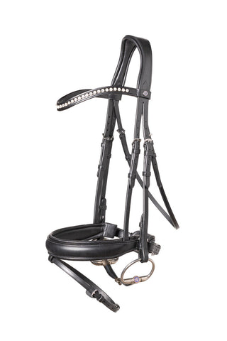 TRUST bridle Verden black padded Black