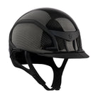 Samshield XJ Darkline Carbon paardrijhelm zwart Carbon Zwart glossy