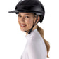 Equiline Paardrijhelm Xanto Sun Visor Gloss Strass Zwart