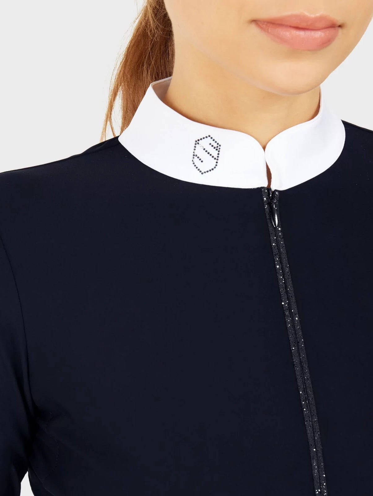 Samshield Competition Shirt Long Sleeves Ladies Aloise Navy