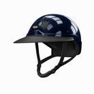 Flex-on Armet Paardrijhelm Star Angel Navy Polo Klep Zwarte Kinband Navy