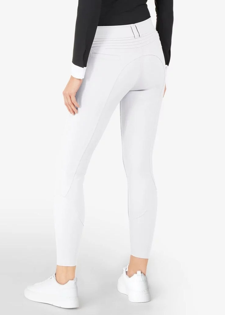 Samshield Riding Breeches Knee Grip Ladies Chloe White