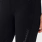 Samshield Riding Breeches Full Grip Ladies Clara High Waist Black