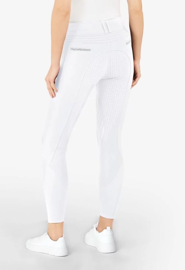 Samshield Riding Breeches Full Grip Ladies Clara High Waist White