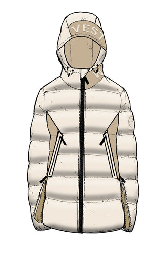 Vestrum padded jacket ladies Cordoba Wool