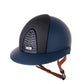 Kep Italia Riding Helmet Cromo 2.0  Matt Polo Peak Blue RAW Frame Star Blue Insert Beige Chin Strap