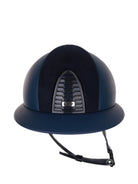 Kep Italia Paardrijhelm Cromo 2.0 Matt Polo Klep Blauw RAW Frame Suede Insert