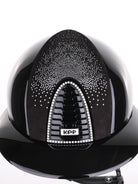 Kep Italia Paardrijhelm Cromo 2.0 Polish Polo Klep Zwart Swarovski Frame Shaded Silver insert