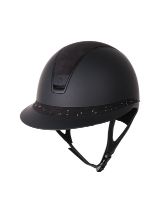 Samshield 2.0 Miss Shield shadowmatt riding helmet Crystal Leaf FB Black