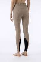 Equiline rijbroek dames full grip hoge band Edisonfh Dune