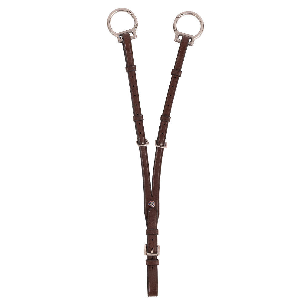 TRUST Helsinki martingaalvork zilveren gespen Bruin Bruin