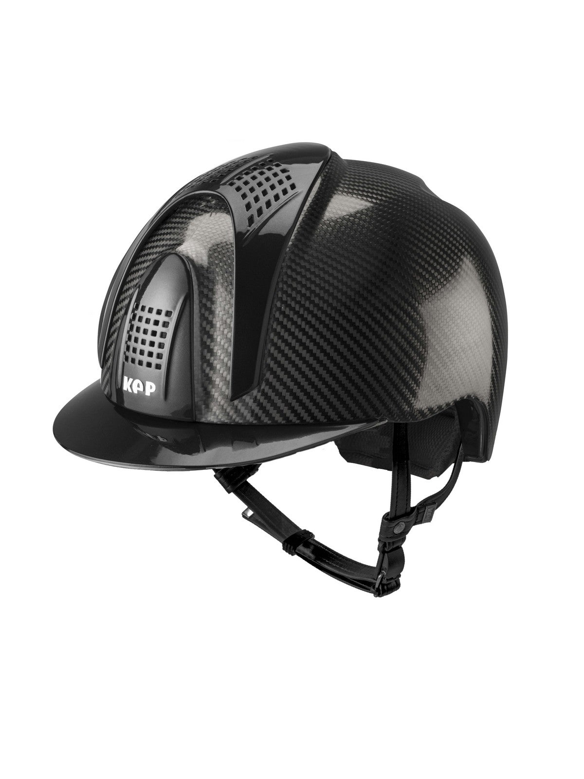Kep Italia Paardrijhelm E-Light Carbon Zwart