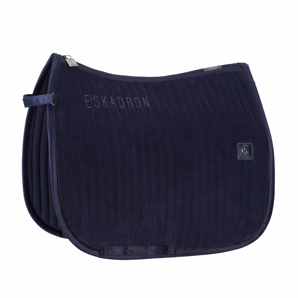 Eskadron Classic Sports 24SS saddlecloth Cord Emblem dressage navy