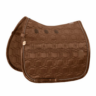 Eskadron Heritage 24-25 Saddle Pad Dressage Satin Crystal Almond