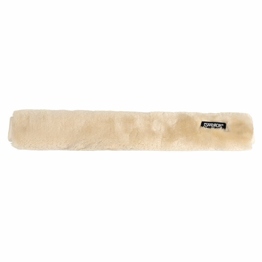 Eskadron breastplatecover sheepskin Beige