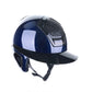 Freejump Helmet Voronoï with Temple Protection Carbon Gloss Navy