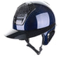 Freejump Helmet Voronoï with Temple Protection Carbon Gloss Navy