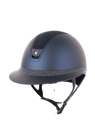 Samshield 2.0 Miss Shield shadowmatt riding helmet Alcantara Crystal Blazon FB Paradise Shine Navy