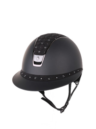 Samshield 2.0 Miss Shield shadowmatt riding helmet Royal Flower Black