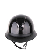 Samshield 2.0 Paardrijhelm Miss Shield Shadowglossy 5 Crystals Zwart