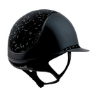Samshield 2.0 Paardrijhelm Miss Shield Shadowmatt Crystal Leaf Zwart