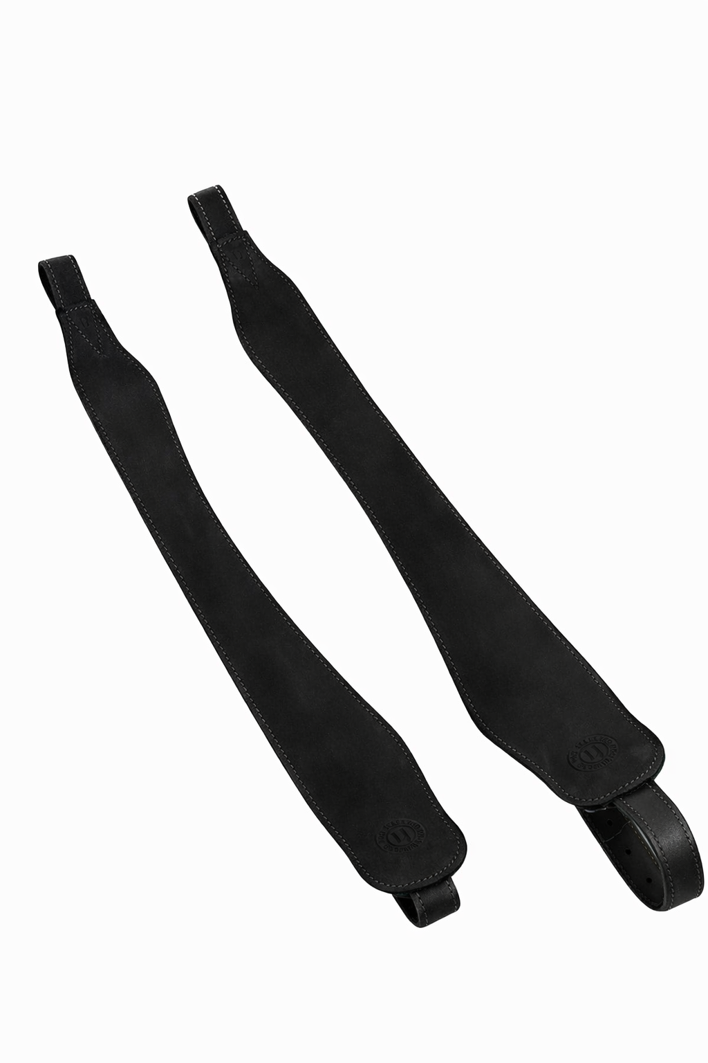 LJ Leathers Stijgbeugelriemen Mono zeer soepel leder Zwart